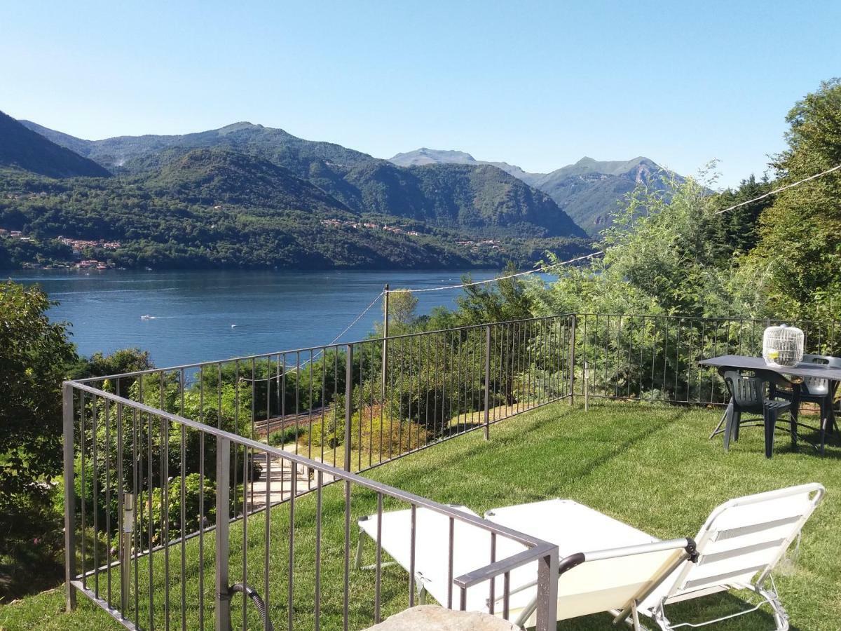 Lago D'Orta Appartamento Con Vista Pettenasco Exteriör bild