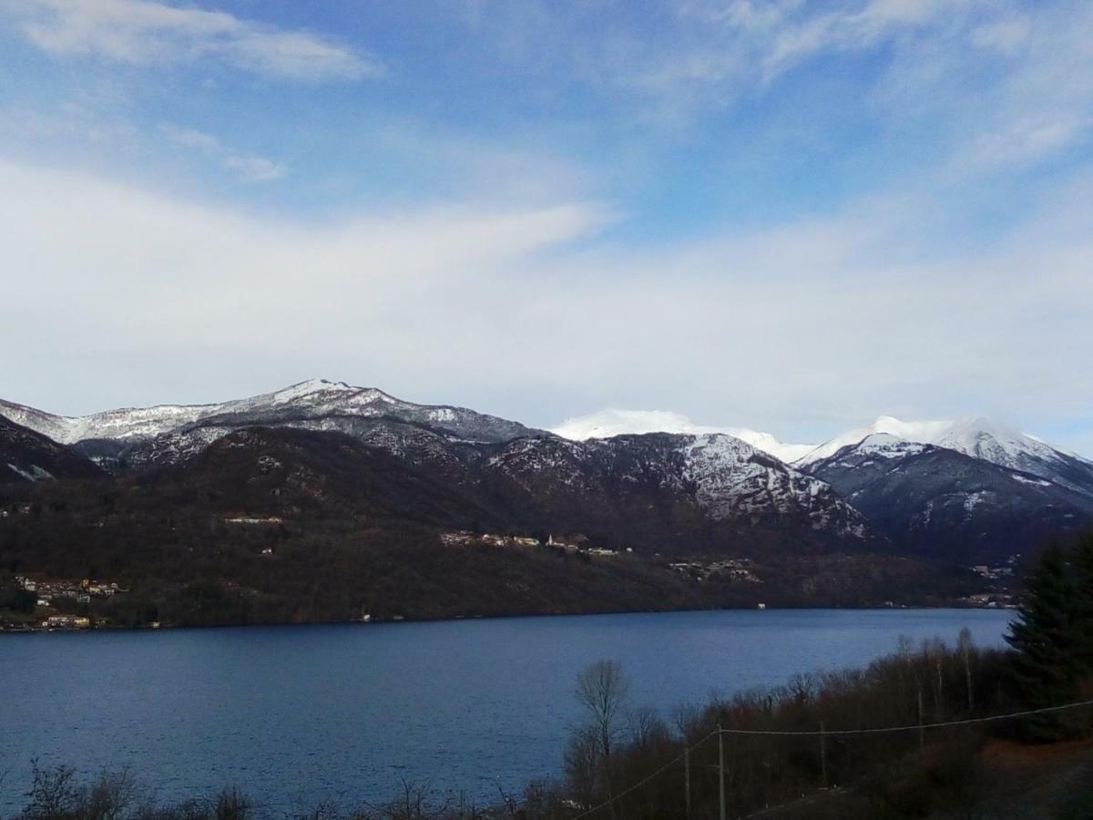 Lago D'Orta Appartamento Con Vista Pettenasco Exteriör bild
